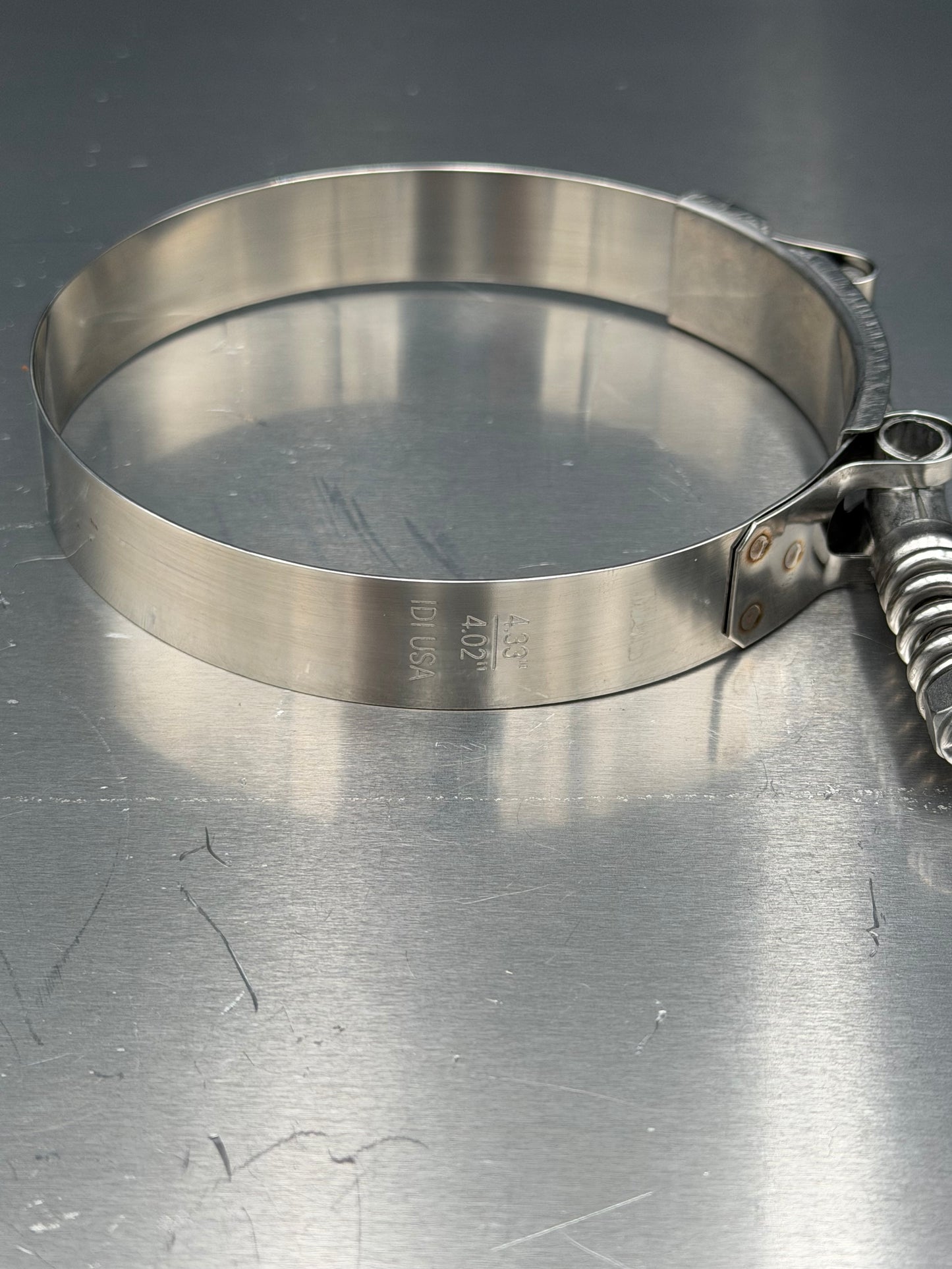 IDI Pro Series Stainless Steel Spring Loaded HD T Bolt Clamps