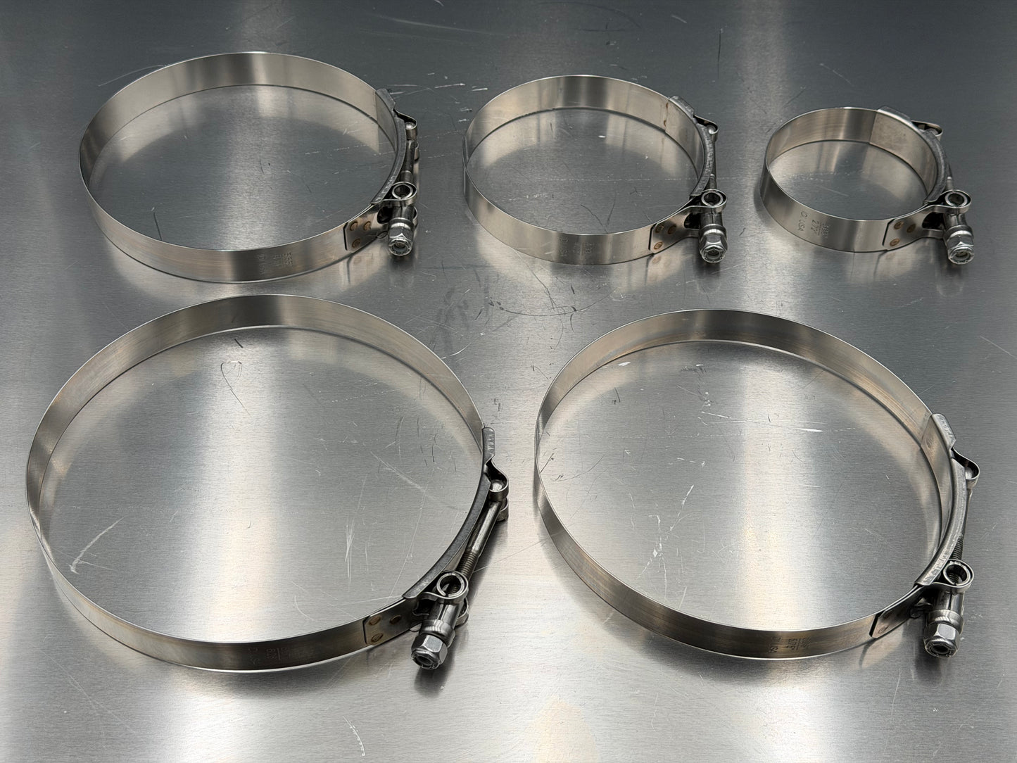 IDI Pro Series Stainless Steel HD T Bolt Clamps