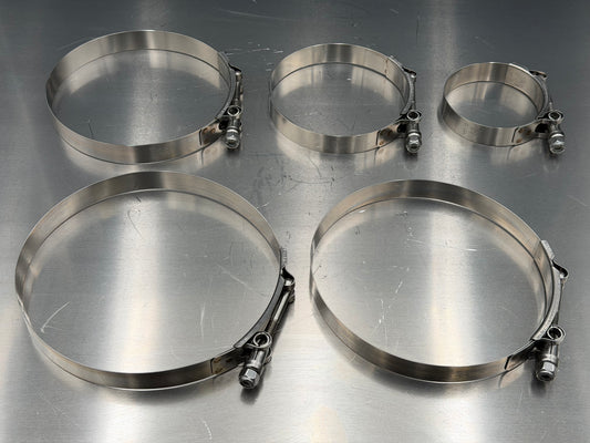 IDI Pro Series Stainless Steel HD T Bolt Clamps