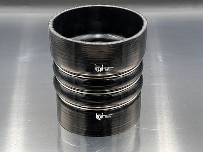 IDI Pro Series Straight - 5" to 6" HD Reinforced 6 Ply Silicone Hump Hose Coupler with Steel Ring Support