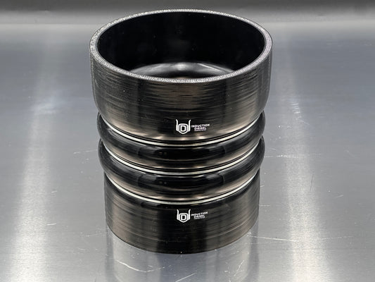 IDI Pro Series Straight - 5" to 6" HD Reinforced 6 Ply Silicone Hump Hose Coupler with Steel Ring Support