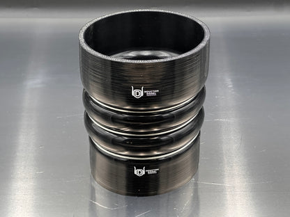 IDI Pro Series Straight - 5" to 6" HD Reinforced 6 Ply Silicone Hump Hose Coupler with Steel Ring Support