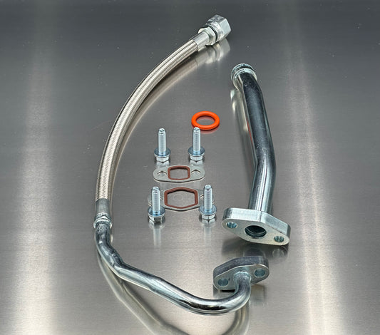 IDI CAT C15 Pro Series SS Oil Line Kit